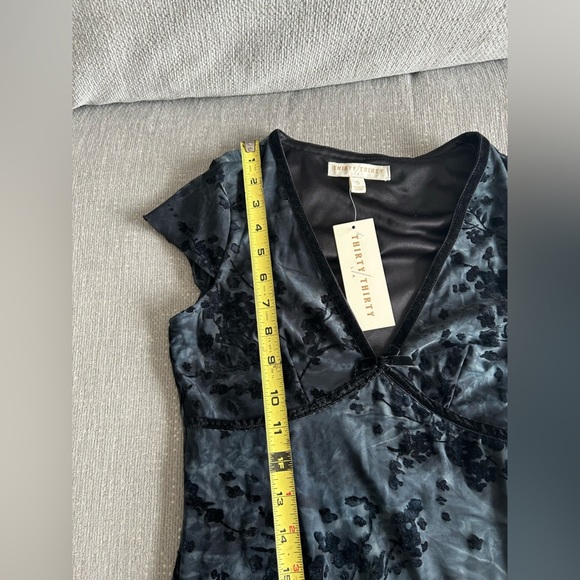 Thirty Thirty Velvet Fairy Green WhimsyGoth 90’s Y2K Grunge Dress Size S - Picture 8 of 9